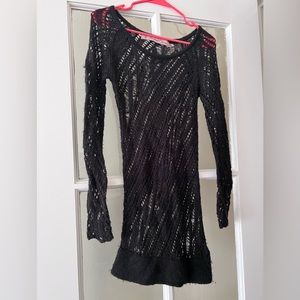 Forever 21 Twist open knit sweater